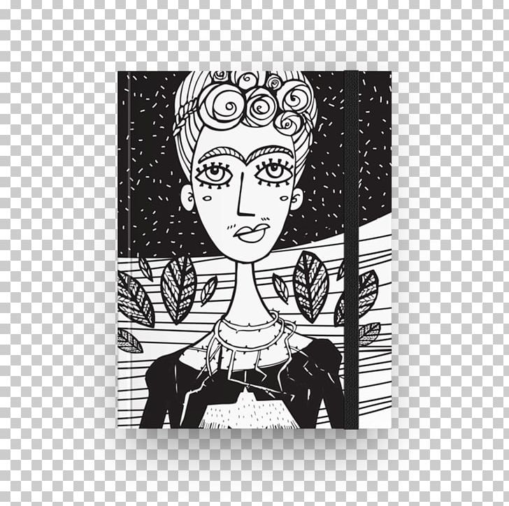 Notebook Drawing Painting Art Mexico PNG, Clipart, Art, Black And White, Drawing, Frida Kahlo, M02csf Free PNG Download