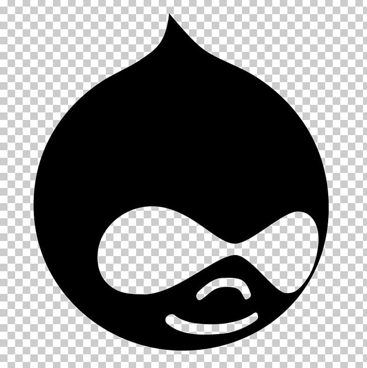 Drupal Computer Icons Theme PNG, Clipart, Black, Black And White, Circle, Computer Icons, Content Management System Free PNG Download