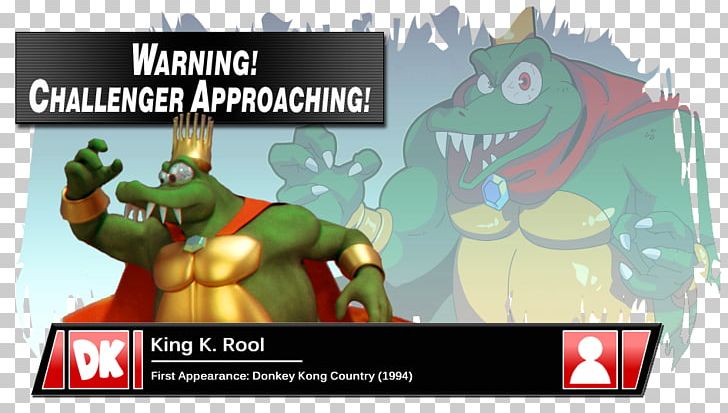 Super Smash Bros. For Nintendo 3DS And Wii U Donkey Kong Country 2: Diddy's Kong Quest Super Smash Bros. Brawl King K. Rool PNG, Clipart,  Free PNG Download