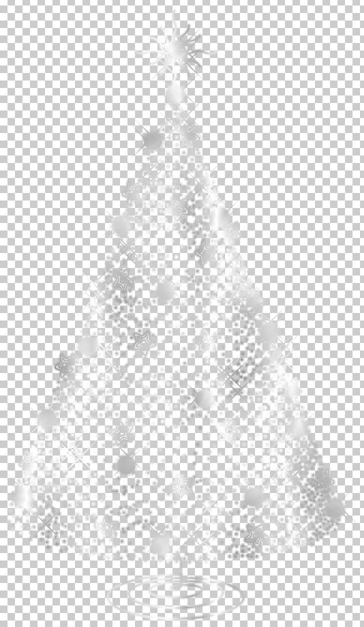 Christmas Tree White Silver PNG, Clipart, Black And White, Bombka, Chris, Christmas, Christmas Clipart Free PNG Download