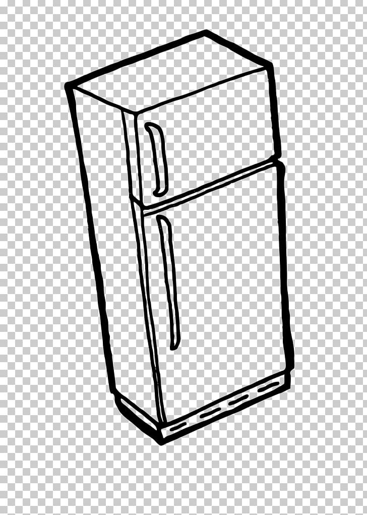 Refrigerator Home Appliance PNG, Clipart, Angle, Area, Black And White, Clip Art, Computer Icons Free PNG Download