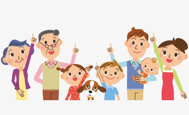Cartoon Happy Family PNG, Clipart, Cartoon, Cartoon Clipart, Dad, Family, Family Clipart Free PNG Download