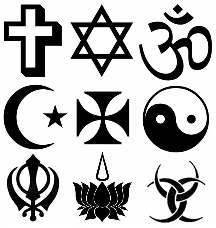 Religious Symbol Religion Christian Symbolism PNG, Clipart, Black, Black And White, Christian Church, Christian Cross, Christianity Free PNG Download
