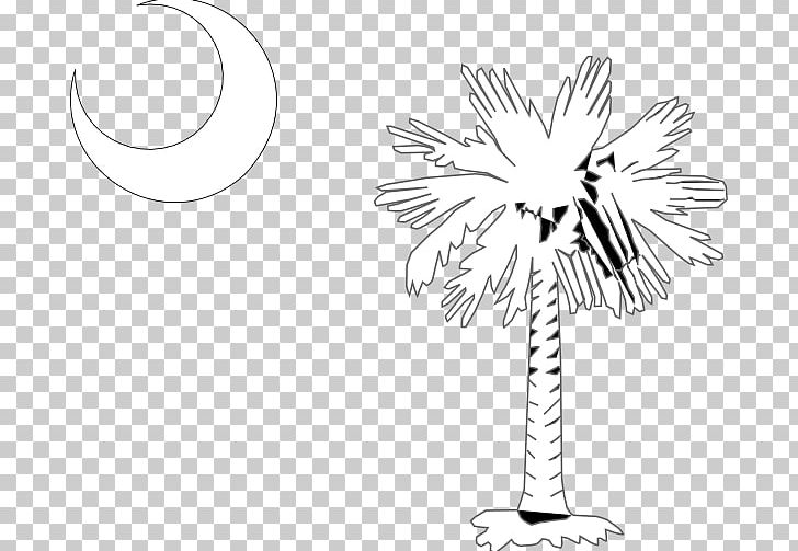 Palmetto Sabal Palm Flag Of South Carolina Arecaceae PNG, Clipart, Area, Black, Black And White, Brand, Circle Free PNG Download