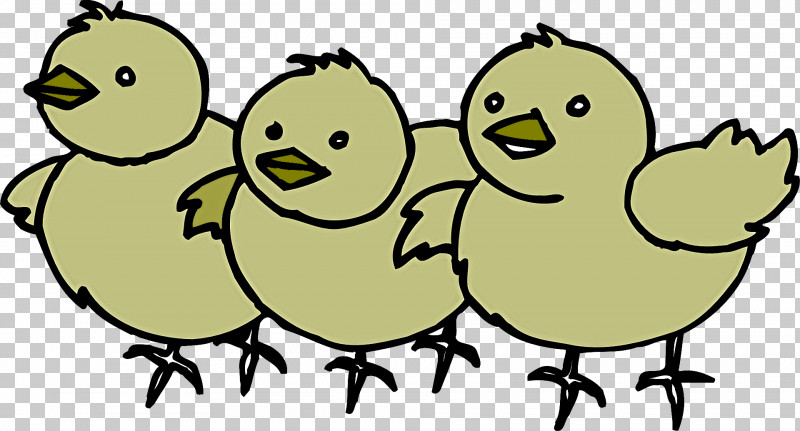 Yellow Cartoon Beak Line Art Bird PNG, Clipart, Beak, Bird, Cartoon, Happy, Line Art Free PNG Download