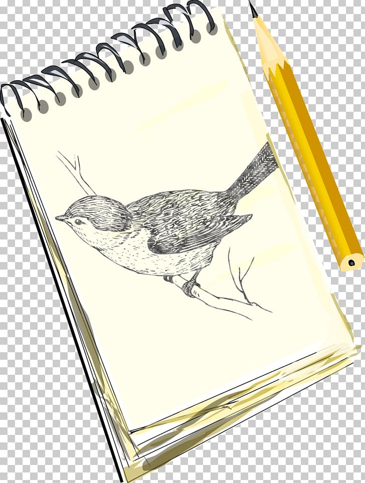 Drawing Sketchbook Pencil Sketch PNG, Clipart, Animation, Art, Artwork, Beak, Bird Free PNG Download