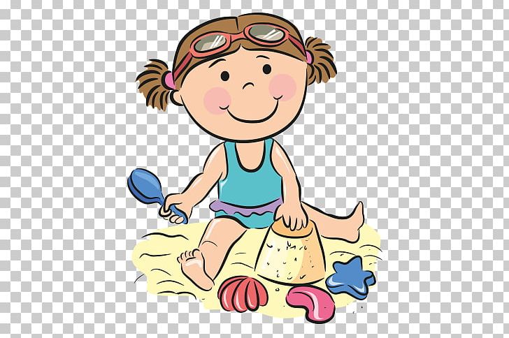 Cartoon Beach Child PNG, Clipart, Arm, Art, Artwork, Beach, Boy Free PNG Download