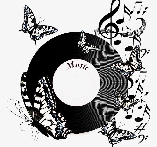 Music Butterfly PNG, Clipart, Butterfly, Music, Notes Free PNG Download