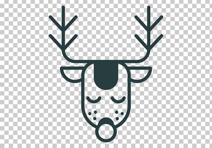 Reindeer Red Deer PNG, Clipart, Animals, Antler, Black And White, Computer Icons, Deer Free PNG Download