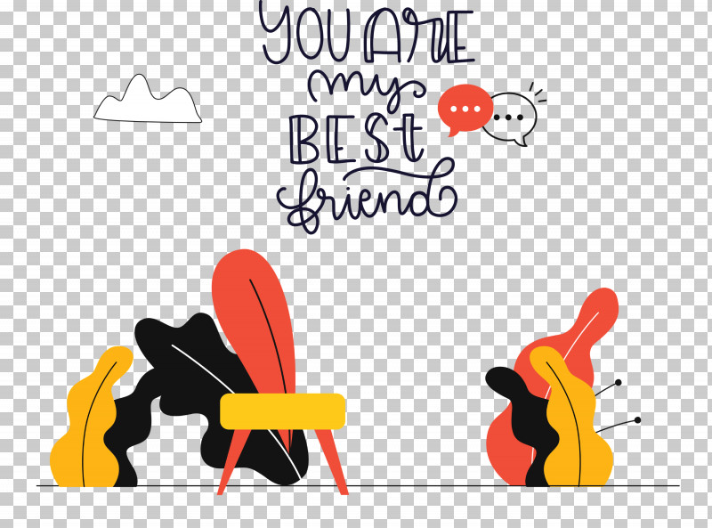 Best Friends You Are My Best Friends PNG, Clipart, Behavior, Best Friends, Cartoon, Happiness, Hm Free PNG Download