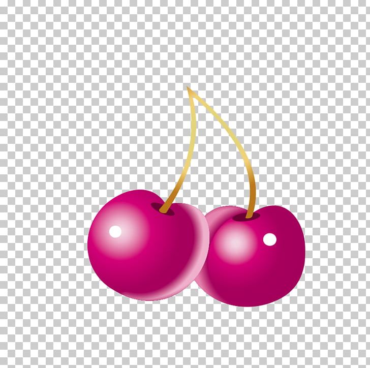pink cherry clip art