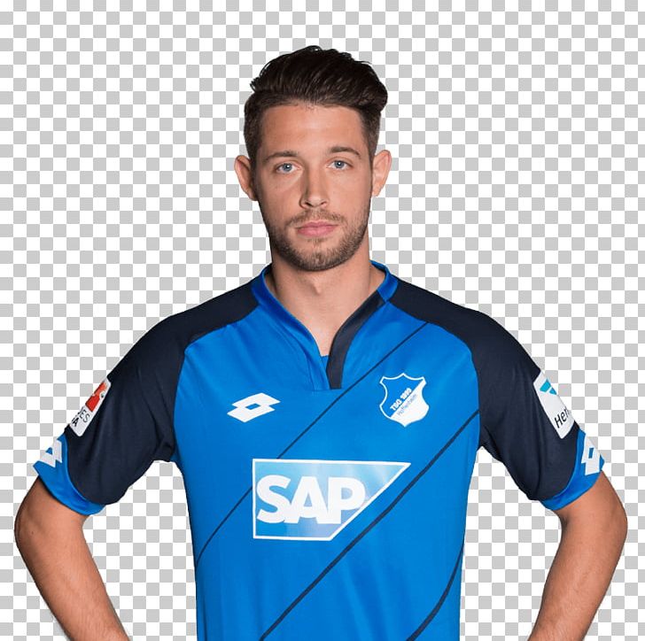 Steven Zuber TSG 1899 Hoffenheim T-shirt Sport Jersey PNG, Clipart, Blue, Clothing, Electric Blue, Football, Jersey Free PNG Download