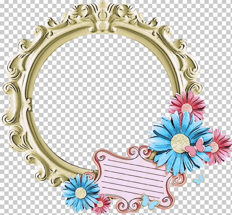 Picture Frame PNG, Clipart, Circle, Floral Design, Flower, Interior Design, Mirror Free PNG Download