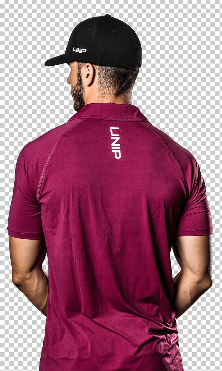T-shirt Polo Shirt Maroon Shoulder Sleeve PNG, Clipart, Jersey, Magenta, Maroon, Neck, Polo Free PNG Download