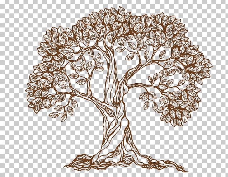 Drawing Tree PNG, Clipart, Art, Black And White, Branch, Draw, Drawing Free PNG Download