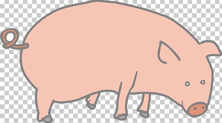 Miniature Pig Vietnamese Pot-bellied PNG, Clipart, Animal, Animal Figure, Animals, Cartoon, Cattle Like Mammal Free PNG Download