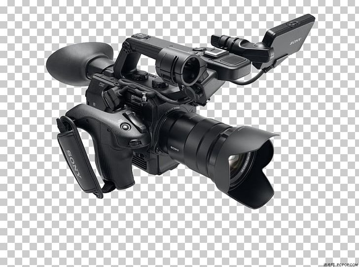 Super 35 Sony E-mount Camera Camcorder PNG, Clipart, 4k Resolution, Active Pixel Sensor, Angle, Background Black, Black Free PNG Download