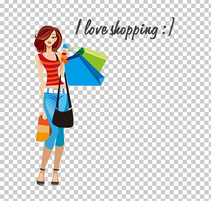 T-shirt Shopping Woman PNG, Clipart, Cartoon, Cartoon Character, Cartoon Characters, Cartoon Eyes, Computer Wallpaper Free PNG Download