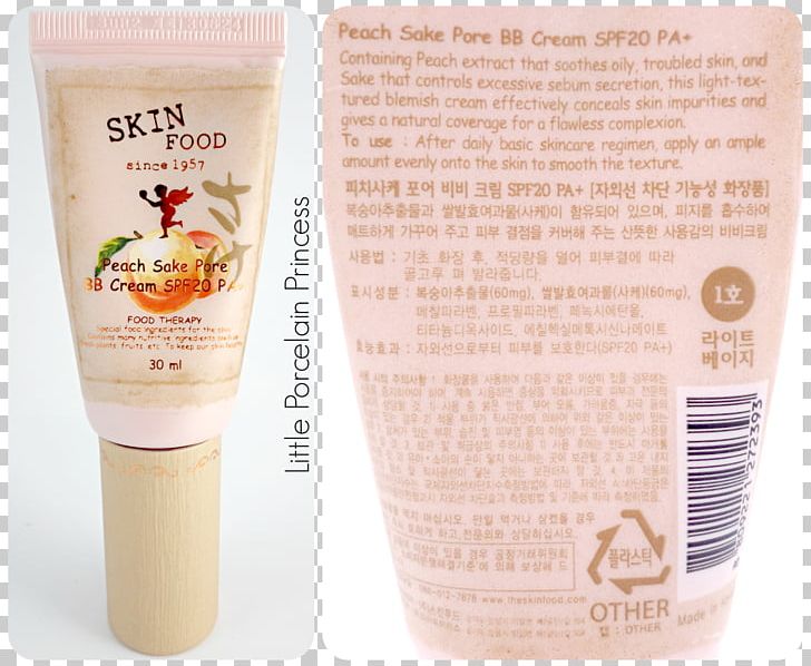Lotion Sunscreen Cream Skin Food Skinfood Peach Sake Pore Serum PNG, Clipart, Bb Cream, Cream, Flavor, Food, Ingredient Free PNG Download