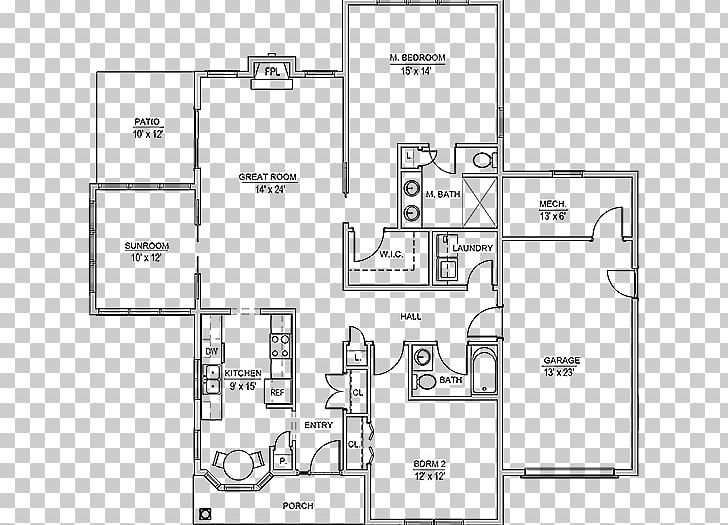 Ocean View At Falmouth Floor Plan Cottage Technical Drawing PNG, Clipart, Angle, Area, Black And White, Cottage, Diagram Free PNG Download