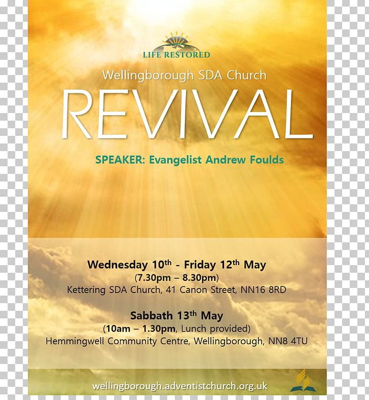 Seventh-day Adventist Church Flyer Wellingborough Photograph PNG, Clipart, Advertising, Christian Revival, Flyer, Poster, Seventhday Adventist Church Free PNG Download