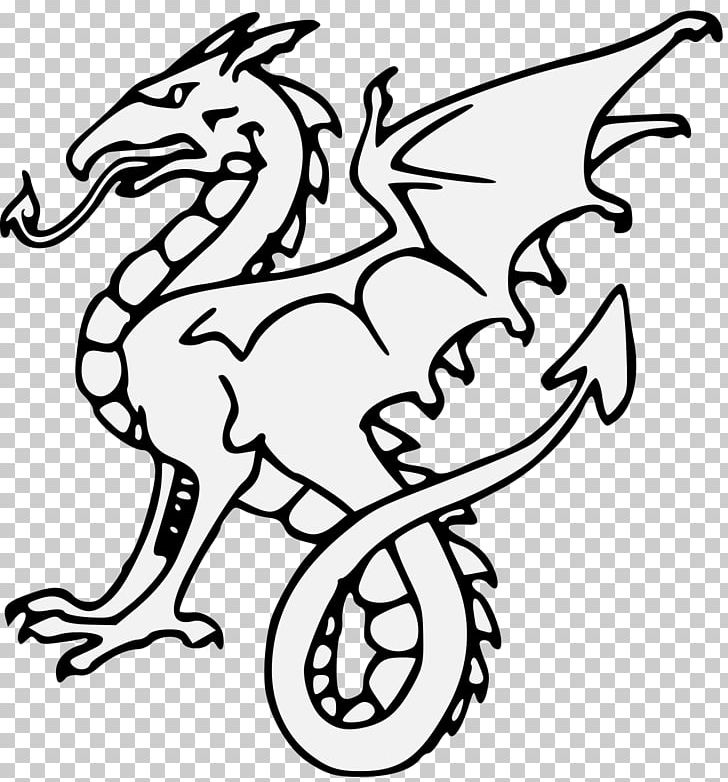 Stencil Designs Heraldry Wyvern PNG, Clipart, Animal Figure, Art, Artwork, Black And White, Complete Guide To Heraldry Free PNG Download