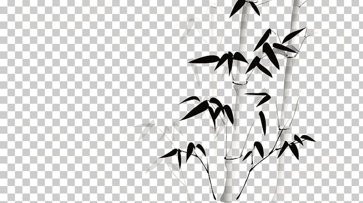 Ink Desktop High-definition Television Drawing PNG, Clipart, Bamboo, Bamboo Leaves, Bamboo Tree, Black, Branch Free PNG Download