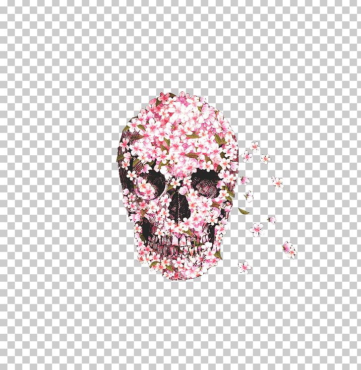 Calavera Skull Flower T-shirt Skeleton PNG, Clipart, Art, Artwork, Bone, Calavera, Creative Free PNG Download