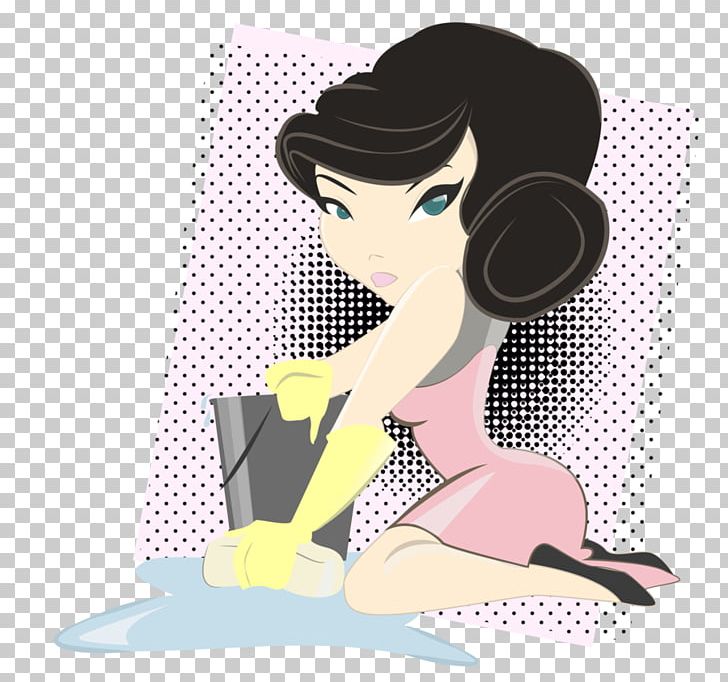 Cartoon Black Hair PNG, Clipart, Art, Black Hair, Cartoon, Doll House, Girl Free PNG Download