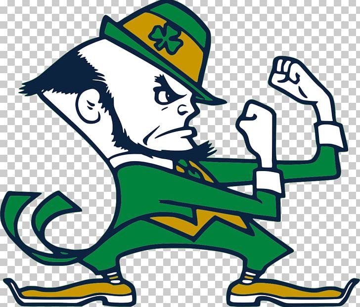 Notre Dame Fighting Irish Football Logo Leprechaun Irish People Mascot PNG, Clipart, Area, Art, Artwork, Beak, Chief Wahoo Free PNG Download