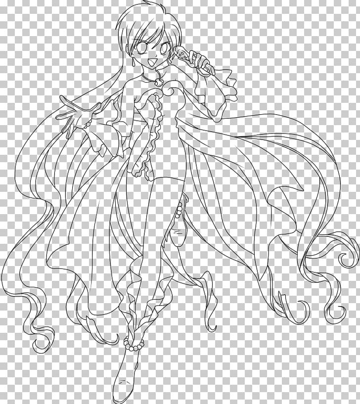 Lucia Nanami Mermaid Melody Pichi Pichi Pitch Coloring Book Drawing PNG, Clipart, Arm, Artwork, Black, Black And White, Cartoon Free PNG Download