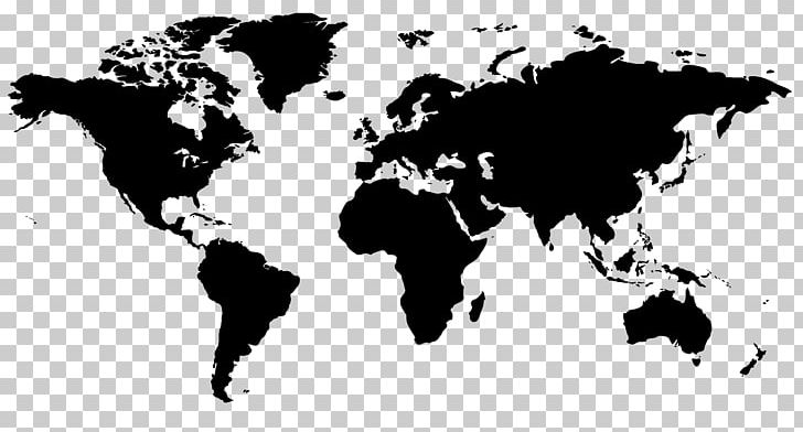 World Map PNG, Clipart, Black, Black And White, Computer Wallpaper, Creative Market, Earth Free PNG Download