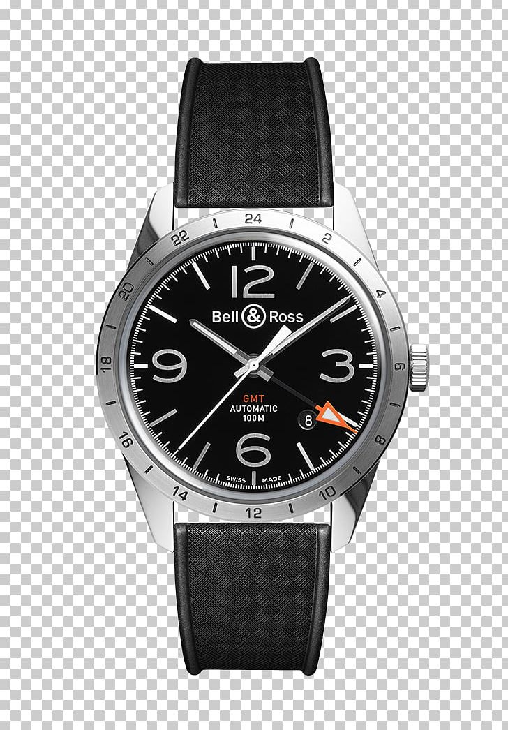 Automatic Watch Greenwich Mean Time Bell & Ross Movement PNG, Clipart, Accessories, Automatic Watch, Bell Ross, Black, Brand Free PNG Download