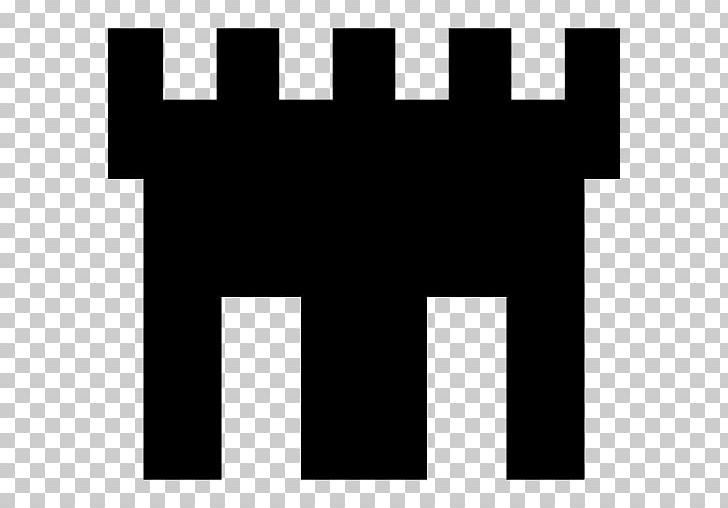 Computer Icons Fortification Logo Building PNG, Clipart, Angle, Area, Battlement, Black, Black And White Free PNG Download