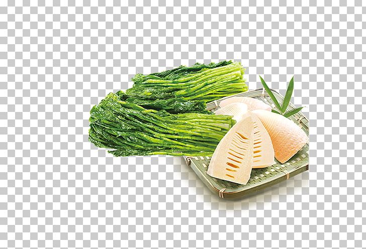 Leaf Vegetable Vegetarian Cuisine Bamboo Shoot PNG, Clipart, Background, Bamboo, Creative Background, Creativity, Dish Free PNG Download