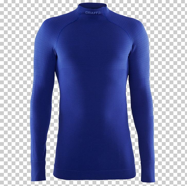 Long-sleeved T-shirt Long-sleeved T-shirt Clothing PNG, Clipart, Active Shirt, Blue, Clothing, Cobalt Blue, Craft Free PNG Download