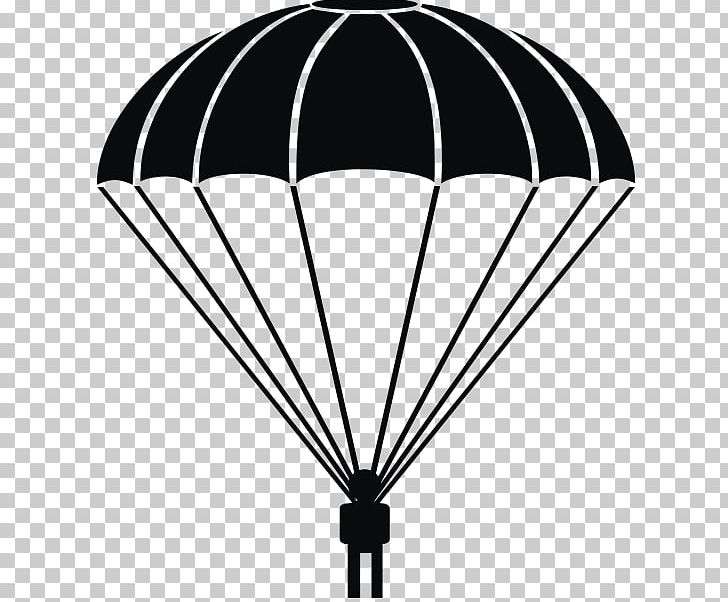 Portable Network Graphics Parachute Computer Icons PNG, Clipart, Angle, Black, Black And White, Computer Icons, Desktop Wallpaper Free PNG Download
