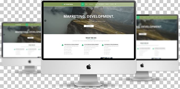 Responsive Web Design Web Template System Web Page PNG, Clipart, Brand, Computer Monitor, Content Writing Services, Display Advertising, Display Device Free PNG Download
