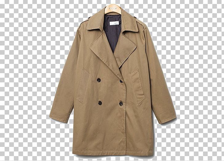 Trench Coat Overcoat Beige PNG, Clipart, Beige, Button, Coat, Jacket, Overcoat Free PNG Download