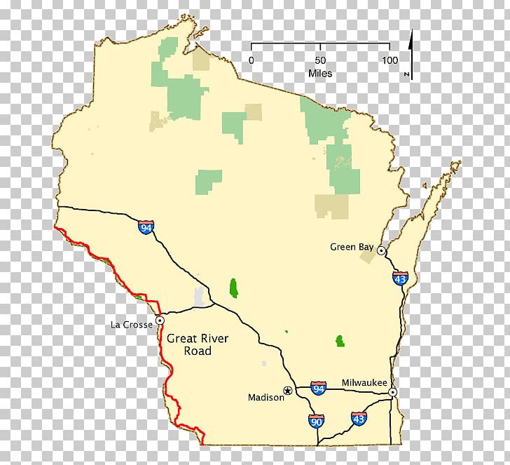 Wisconsin Map National Scenic Byway Scenic Route Washington PNG, Clipart, Area, District Of Columbia, Ecoregion, Federal Highway Administration, Highway Free PNG Download