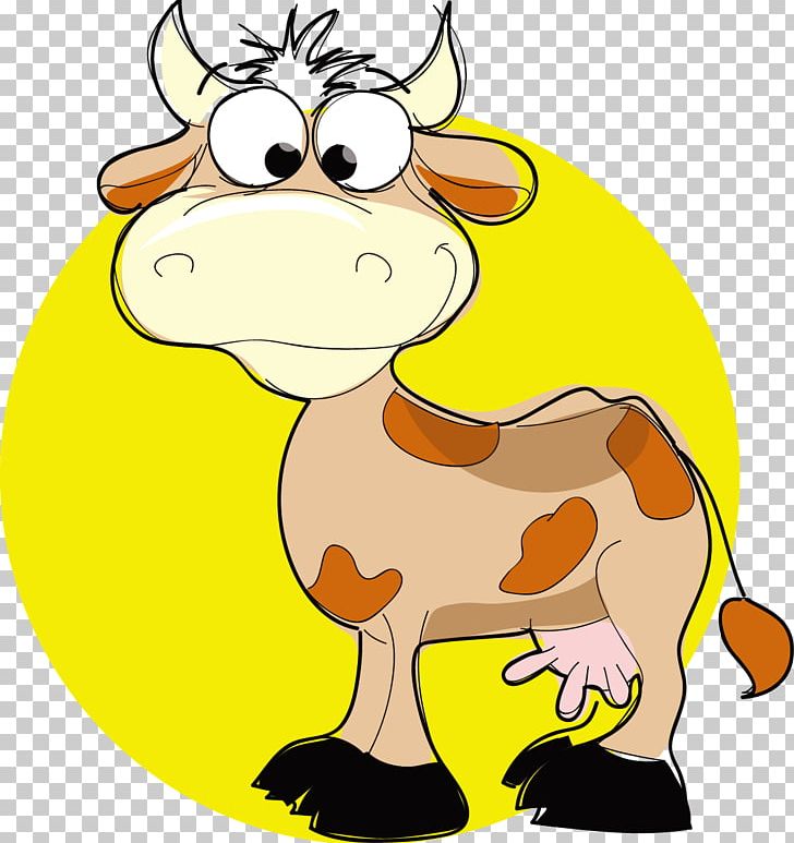 Cattle Drawing PNG, Clipart, Animal, Animals, Artwork, Cartoon, Cow Milk Free PNG Download