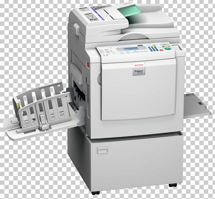 Digital Duplicator Ricoh Photocopier Printing Gestetner PNG, Clipart, Business, Copying, Digital Duplicator, Duplicating Machines, Electronics Free PNG Download