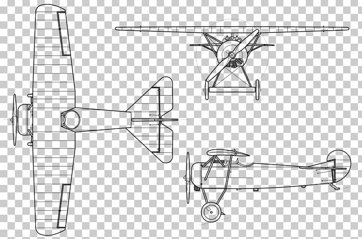 Fokker D.VIII Airplane Aircraft Fokker Dr.I PNG, Clipart, Aircraft, Airplane, Angle, Artwork, Black And White Free PNG Download