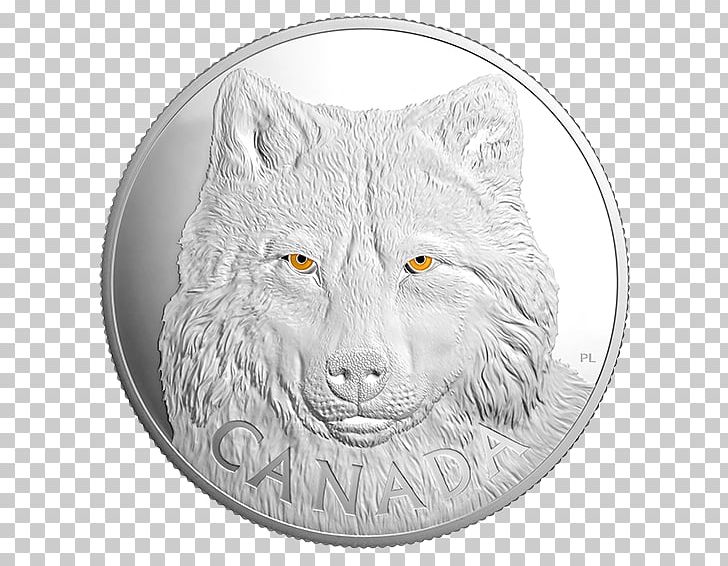 Gray Wolf Canada Silver Coin Silver Coin PNG, Clipart, Black And White, Britannia, Bullion, Bullion Coin, Canada Free PNG Download
