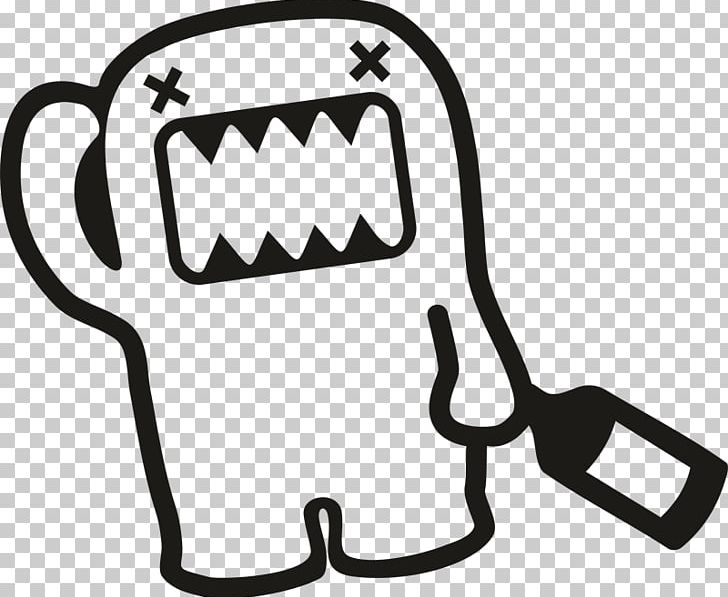 Domo Sticker Decal Graphics Japanese Domestic Market PNG, Clipart, Area, Auto Part, Black, Black And White, Bumper Sticker Free PNG Download