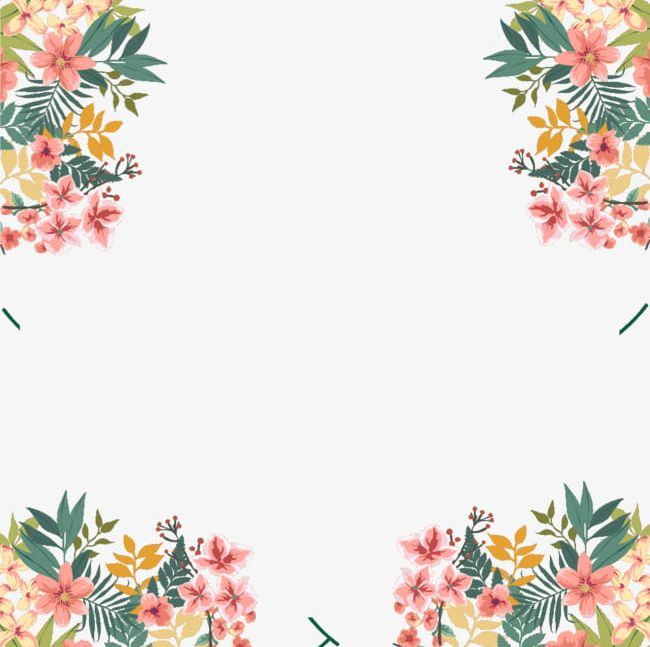 Watercolor Floral Border Decoration PNG, Clipart, Abstract, Backgrounds, Border Clipart, Computer Graphic, Decoration Free PNG Download