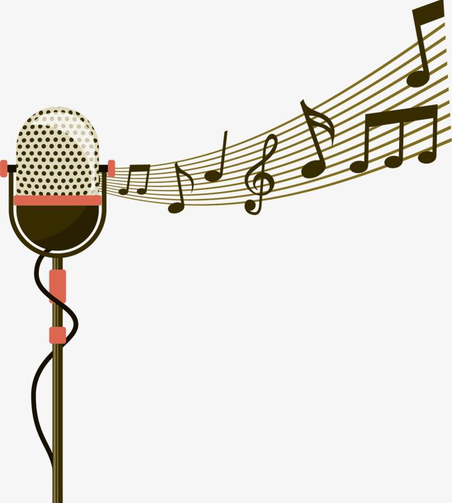 Microphone And Music Symbol PNG, Clipart, Breaks, Microphone, Microphone Clipart, Music, Music Breaks Free PNG Download