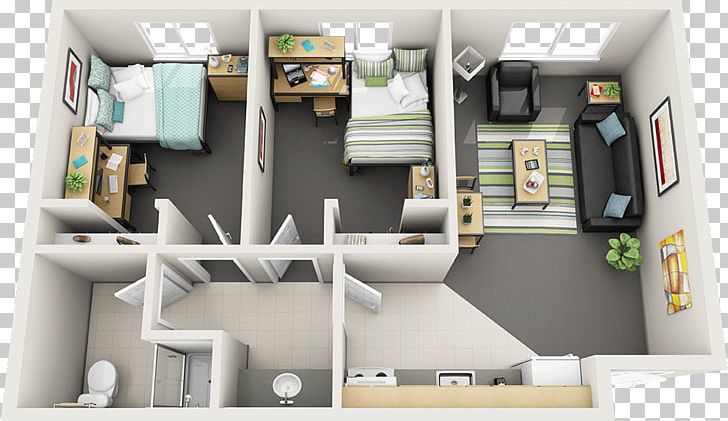 University Of Denver University Of Colorado Denver Campus Village At Auraria Dormitory House PNG, Clipart, Angle, Apartment, Bedroom, Campus, Campus Village At Auraria Free PNG Download