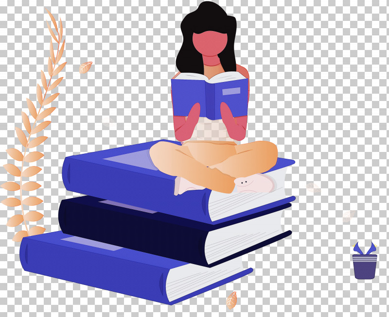 Girl Book Reading PNG, Clipart, Book, Girl, Reading, Sitting Free PNG Download