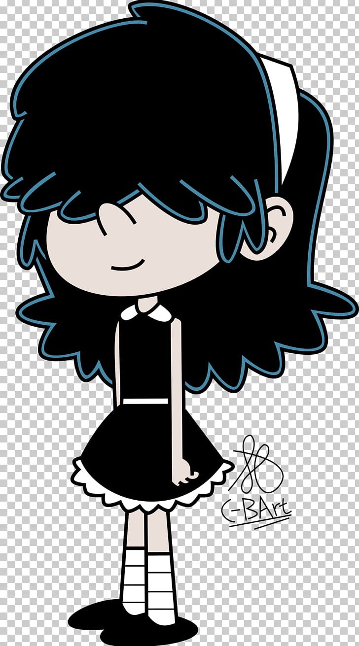 Lucy Loud Leni Loud House PNG, Clipart, Art, Black, Black And White, Carlos Penavega, Cartoon Free PNG Download